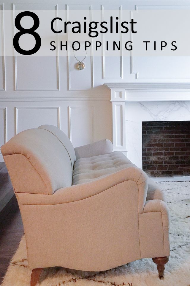 Marcus Design 8 Tips & Tricks For Shopping On Craigslist